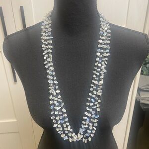 Knotted Sea Glass Necklace